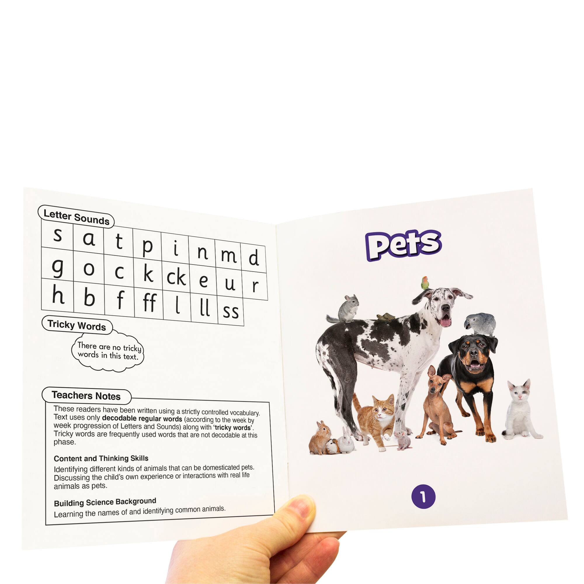 Junior Learning® Science Decodables Phase 2 Non-Fiction Educational Learning Set